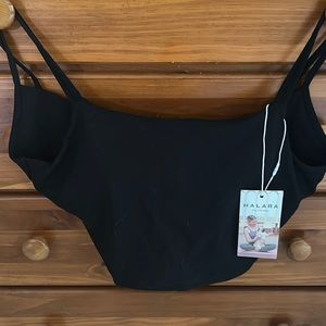 Halara Twisted back yoga crop top